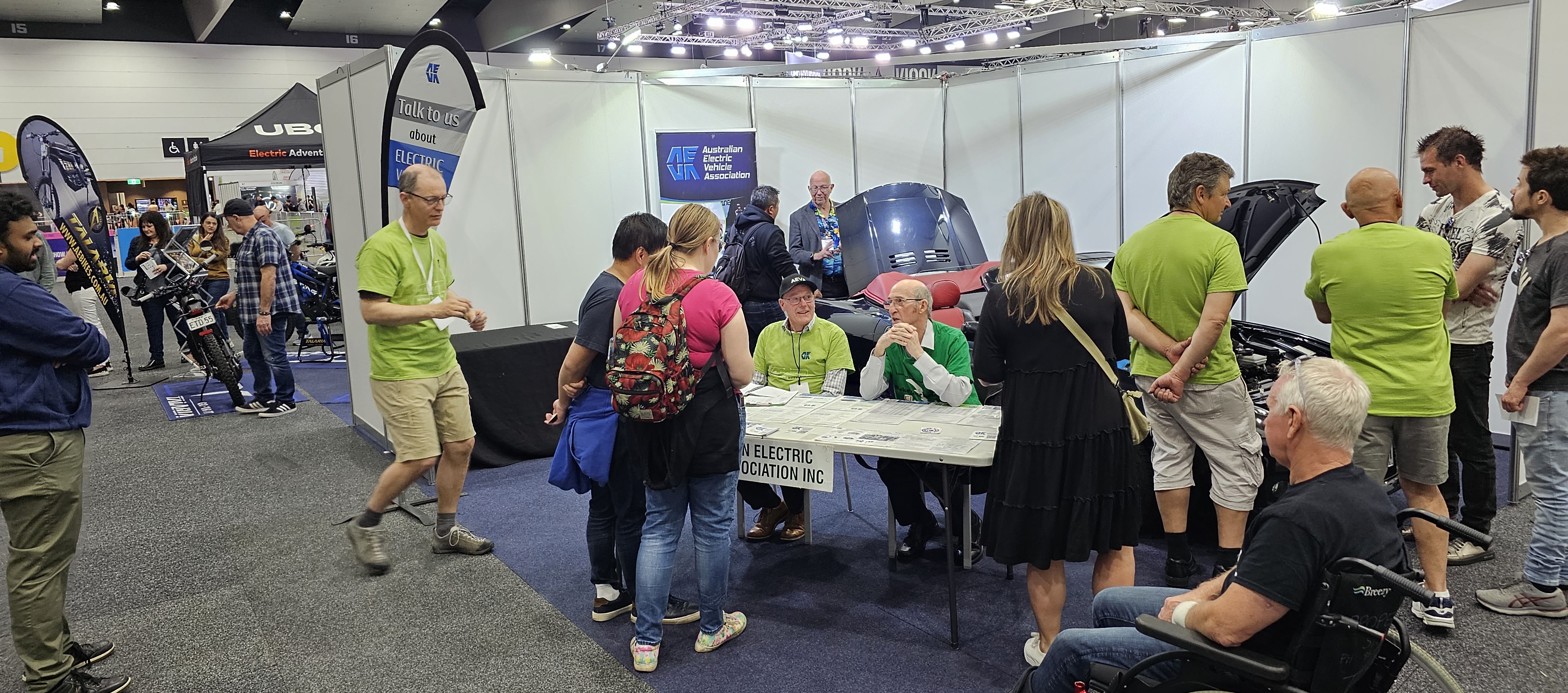 AEVA Vic Branch exhibits at MEVS