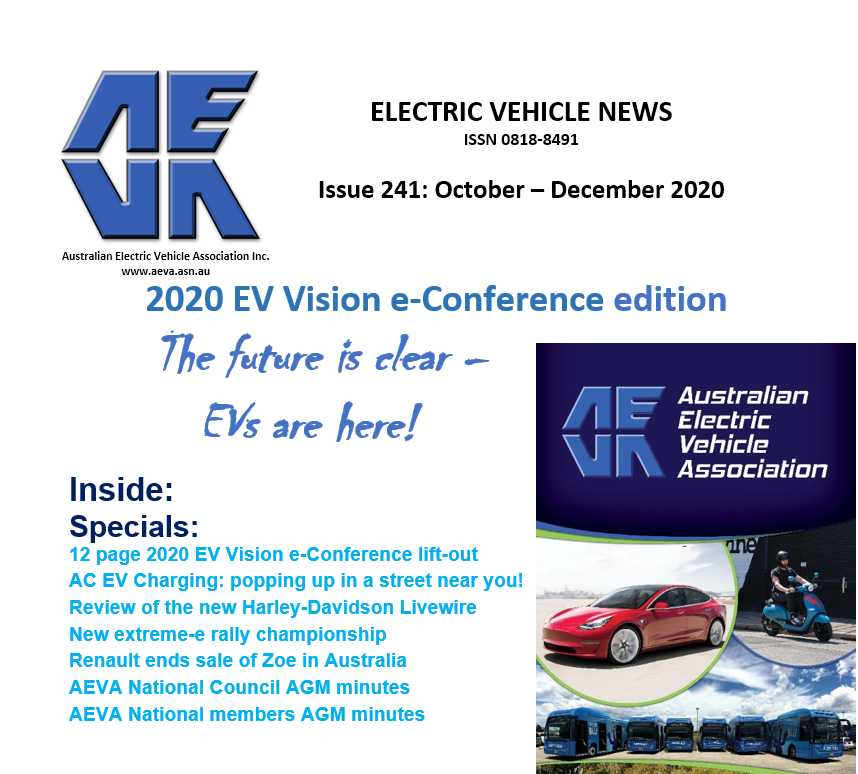AEVA Australian Electric Vehicle Association